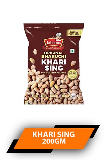 Jabsons Khari Sing Coconut Water Peanuts 200gm